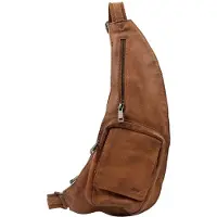 Bear design Han Crossbody cognac