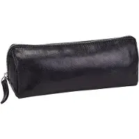 Leonhard heyden Leder Schlampermäppchen Cambridge Pencil Case Black schwarz