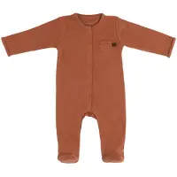 Babys Only Strampler Mit Füßen Melange Honey - 56