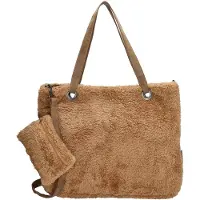 Enrico Benetti Teddy Shopper camel