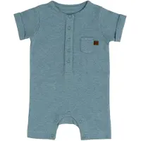 Babys Only Strampler Kurzer Ärmeln Melange Stonegreen - 50