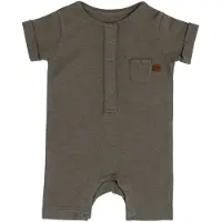 Babys Only Strampler Kurzer Ärmeln Melange Khaki - 50