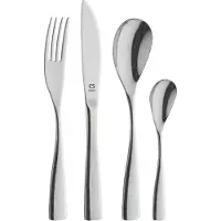 Carl Schmidt Sohn Besteckset 24-teilig -Bocholt, Edelstahl, Silber