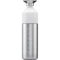 Dopper - Steel - Trinkflasche Gr 1100 ml grau/weiß