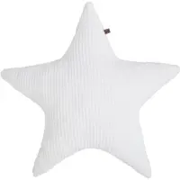 Babys Only Kissen Stern Teddyfutter Sense Weiß