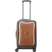 Delsey PARIS mit Laptopfach Chatelet Air 2.0 Expandable 4DR Business Cabin Trolley WE 55 Brown braun
