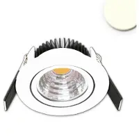 ISOLED LED Einbauleuchte 68 MiniAMP weiß 5W, 24V DC, warmweiß 3000K, dimmbar