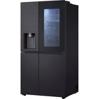LG GSXE90EVAD Side-by-Side Kühl-/Gefrierkombination 628 Liter InstaView