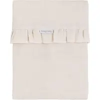 Babys Only CALM Babybett-Laken mit Rüschen 120x150 cm, Warm Linen