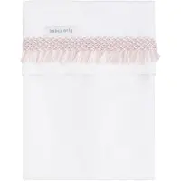 Babys Only Baby Bettlaken Gestricktes Band Happiness Alt Rosa/Ecru