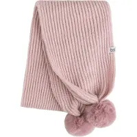 Babys Only Schal Mit Pompon Cool Alt Rosa - 3-8 Jahre