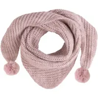 Babys Only Dreiecksschal Mit Pompon Cool Alt Rosa - 3-36 Monate