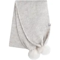 Babys Only Schal Mit Pompon Cool Ecru - 3-8 Jahre
