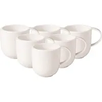 Villeroy & Boch Kaffeetasse NewMoon mit Griff (6-teilig)