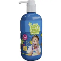 Usorteret Natürliche Gesichts- und Fingerfarbenflasche mit Pumpe – Blau, 1 l