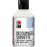 Marabu Decoupage Lack und Kleber glänzend 250ml