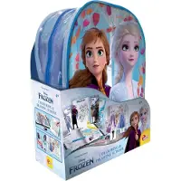 Lisciani 92925 - Frozen Mal- und Zeichenschule mit Rucksack Malbuch malen zeichnen Kinder