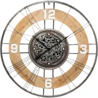 Atmosphera Wanduhr mit Deko-Mechanismus LANA, Ø 90 cm