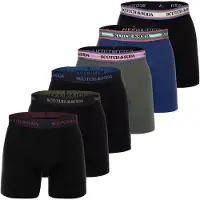 Scotch & Soda Boxershorts "Boxershort Solid Cotton Stretch 6er Pack"