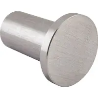 Technik Team Mantelhaken Divanno ø 22 mm, Tiefe 30 mm, Edelstahl gebürstet