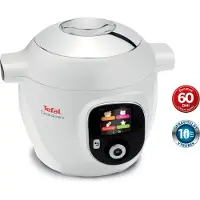Tefal CY851130, 6 l, Chrom, Weiß
