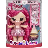 Yummiland Entertainment Yummiland Large Doll + Lipgloss Pet- Bianca Bubblegum, Mini-Puppe, Weiblich, 4 Jahr(e), Junge/Mädchen, Mehrfarbig