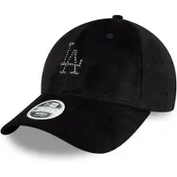 New Era für Damen. 60595351 LA Dodgers Diamond Cap 9Forty schwarz (OSFA), Lässig, Baumwolle