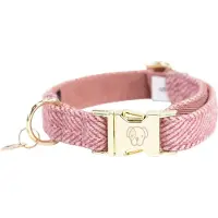 Kentucky Dogwear Hundehalsband - Wool - Hellrosa - XXS - 18-26 cm