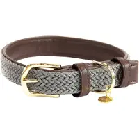 Kentucky Nylon Plaited Hundehalsband