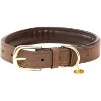 Kentucky Leather Velvet Hundehalsband