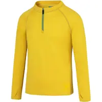 Normani Kinder Merino Langarm mit 1/4 Zipper „Nyapari“ - 9545