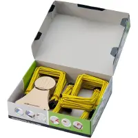 Jalema Archivbinder, Füllhöhe 80 mm, Draht, gelb, 100 Stück