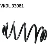 Skf Fahrwerksfeder VKDL 33081 für Opel Vectra C