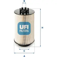Ufi Kraftstofffilter 26.011.00