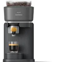 Philips Baristina Espressomaschine - Schwarzgrau / Mangogelb Siebträger