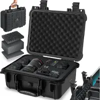 Kesser Fotokoffer Kamerakoffer Transportkoffer Schutzkoffer Kamera Schaumstoff