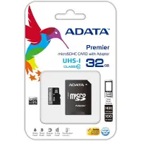 ADATA Premier microSDHC UHS-I U1 Class10 32GB, 32768 MB, Micro Secure Digital High-Capacity (MicroSDHC), 30 MB/s, Norton Internet Security trial, 0.25 g, 11 mm