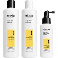 Nioxin Scalp and Hair Thickening System 1 for Natural Hair with Light Thinning Loyalty Kit