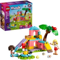 LEGO Friends Meerschweinchen Spielplatz, Bau- und Spielset für fantasievolle Rollenspiele mit 2 Minifiguren und 2 Tieren, Spielzeug für Mädchen ab 5 Jahren, Tierset 42640