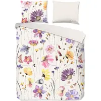 Muller Textil Good Morning Bettwäsche "Kate" - Multi - (200x220 cm) - 100 % Baumwolle