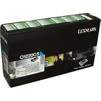 Lexmark C5220CS, 3000 Seiten, Cyan, 1 Stück(e)