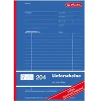 Herlitz Versand-, Lieferformular Lieferscheinbuch 204