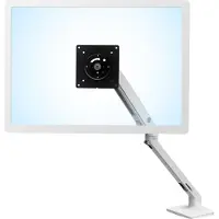 Ergotron MXV Desk Monitor Arm, Klemme, 9,1 kg, 86,4 cm (34 Zoll), 86,4 cm (34 Zoll), Höhenverstellung, Weiß