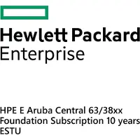 HP Aruba Networking Central Switch Class3 Foundation 10-year Subscription E-STU, 1 Lizenz(en), Abonnement, 10 Jahr(e), Aruba 63xx/38xx Switch