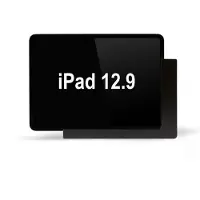 TabLines TWP006B Wandhalterung für iPad Pro 12.9 (3./4. Gen.), schwarz