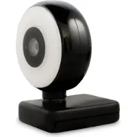 Wemiss CM-A2 Stream Series with Ring Light Full HD Webcam with 1/3"-CMOS Sensor black
