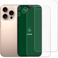 ScreenLeaf Schutzfolie für Apple iPhone 16 Pro Max (Display+Kamera) Displayschutz Display Schutz Folie Klar
