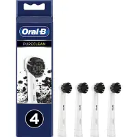 Oral-B PureClean Kohle-Zahnbü rstenkö pfe, 4 Stü ck