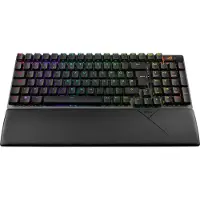 Asus ROG Strix Scope II 96 Wireless, Verkabelt & Kabellos, USB + RF Wireless + Bluetooth, Mechanischer Switch, QWERTY, RGB-LED, Schwarz