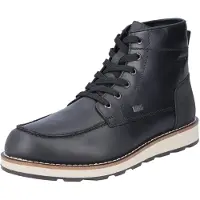 Rieker Schnür-, Zug-, Schnallenstiefel in schwarz, Gr. 45